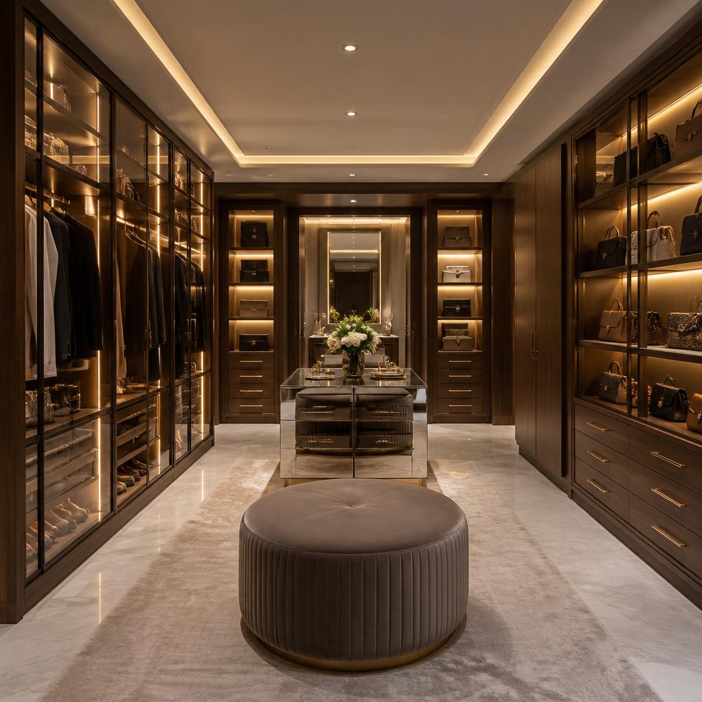Al Khuwair Walk-in Wardrobe